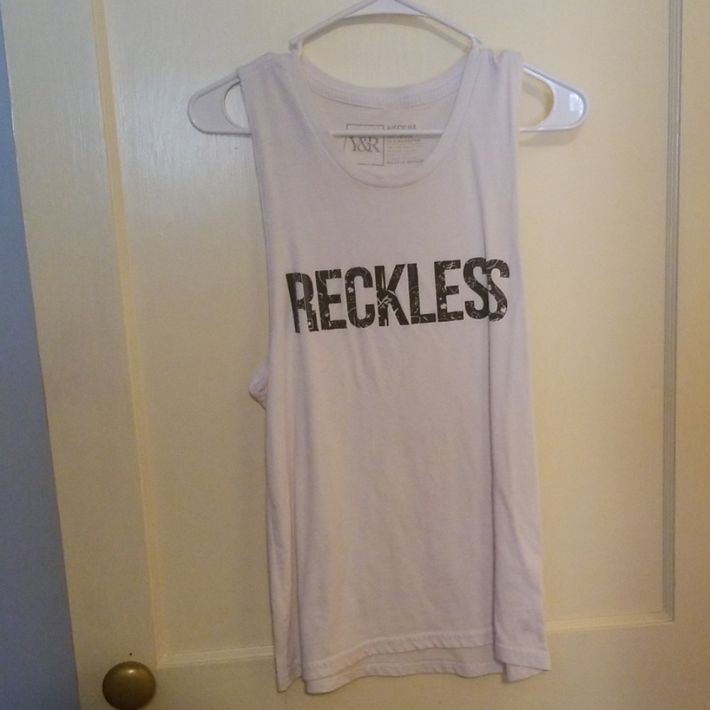 White tank top